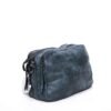 Sac bandoulière "Paolo Bgas" à triple compartiments (moyenne taille) - Bleu