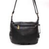 Sac bandoulière ” Paolo Bags ” effet arrondi – Noir - Thumbnail Image 5
