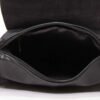Sac bandoulière ” Paolo Bags ” effet arrondi – Noir - Thumbnail Image 6