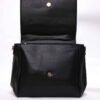 Grand sac à main " Erick style " effet carré - Noir - Thumbnail Image 8