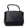Grand sac à main " Erick style " effet carré - Noir - Thumbnail Image 2