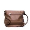 Grand sac bandoulière " Sara Moda " avec poche à l'avant - Taupe - Thumbnail Image 4