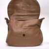 Grand sac bandoulière " Sara Moda " avec poche à l'avant - Taupe - Thumbnail Image 6