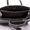 Sac à main " Gallantry Paris " CHIC AMNINI  - Gris avec finitions en noir - Thumbnail Image 6