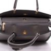 Sac à main " Gallantry Paris " CHIC AMNINI  - Gris avec finitions en noir - Thumbnail Image 5