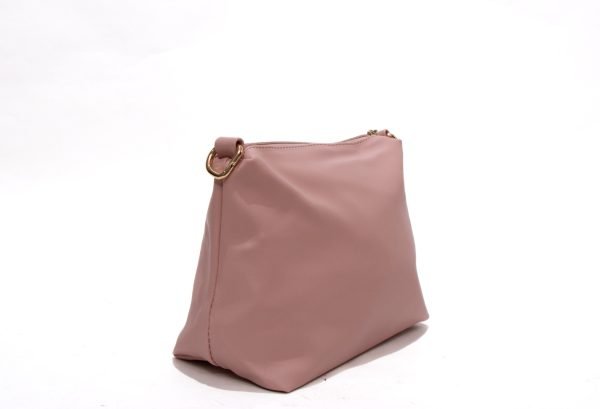 Sac à main + Sac bandoulière 2 en 1 " Herbosa " - Rose clair – Image 6