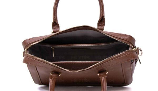 Bowling bag moyenne taille " CHRISBELLA " - Marron – Image 9