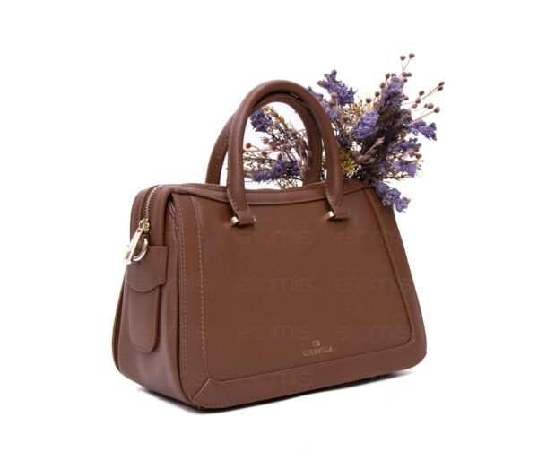 Bowling bag moyenne taille " CHRISBELLA " - Marron