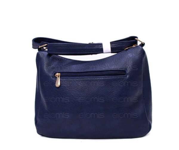 Grand sac bandoulière " Aurora Bolsos " à 5 compartiments  – Bleu foncé – Image 5