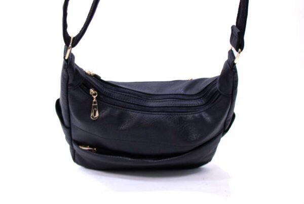 Sac bandoulière " parrot king " à 4 compartiments  - Noir – Image 2