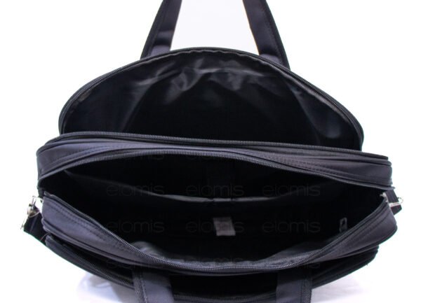 Sac cartable " JGJ Just Glamour " coupe moderne avec compartiment pour ordinateur 15" - Noir – Image 10