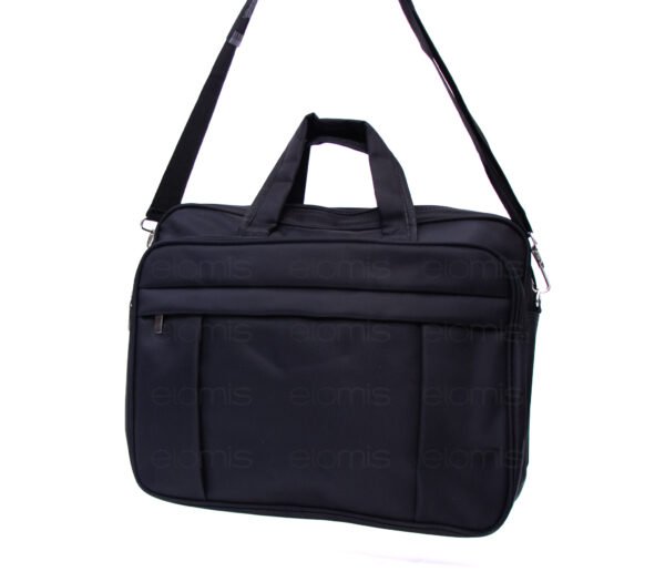 Sac cartable " JGJ Just Glamour " coupe moderne avec compartiment pour ordinateur 15" - Noir – Image 7