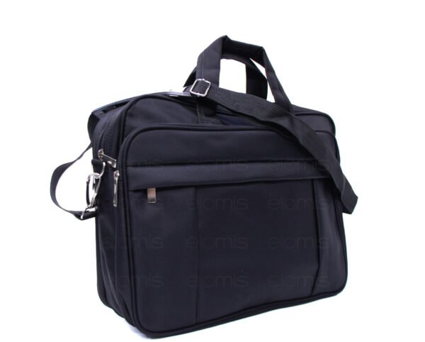 Sac cartable " JGJ Just Glamour " coupe moderne avec compartiment pour ordinateur 15" - Noir