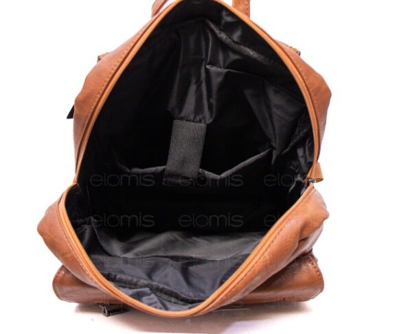 Grand sac à dos " Jessica Bags " à triple compartiments séparés - Noir – Image 10