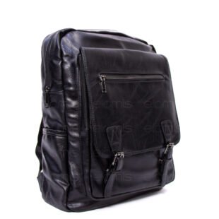 Grand sac à dos " Jessica Bags " à triple compartiments séparés - Noir