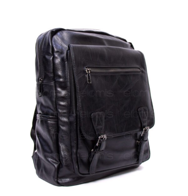 Grand sac à dos " Jessica Bags " à triple compartiments séparés - Noir