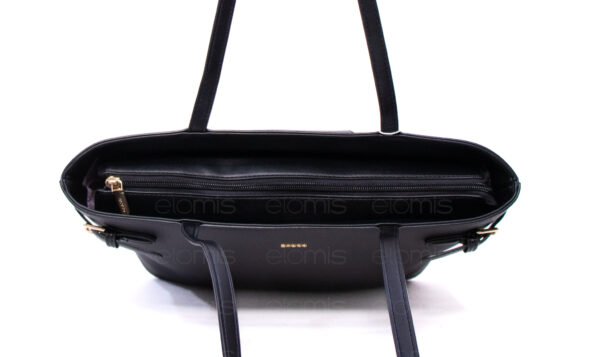 Grand sac porté épaule " BAGCO " - Noir – Image 10