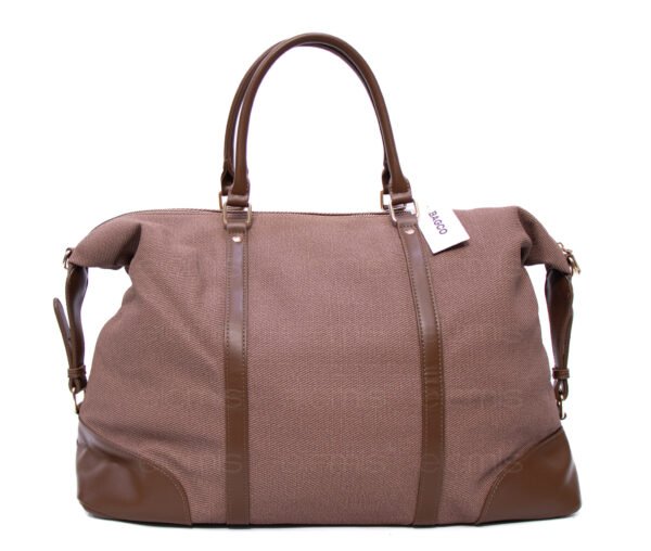 Cabas moyenne taille " BAGCO " - Marron – Image 5