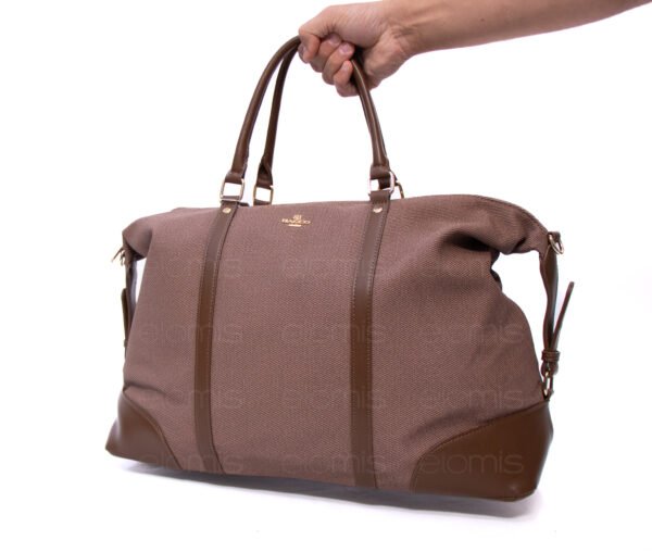 Cabas moyenne taille " BAGCO " - Marron – Image 2