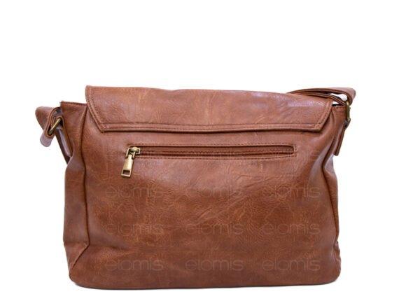 Grand sac Bandoulière / Cartable " HAOERXI " - Marron – Image 5