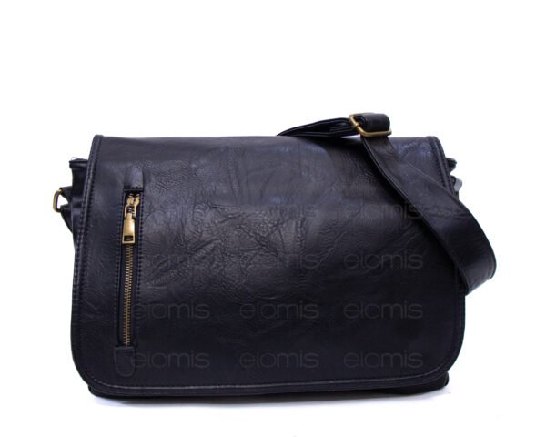 Grand sac Bandoulière / Cartable " HAOERXI " - Noir – Image 3