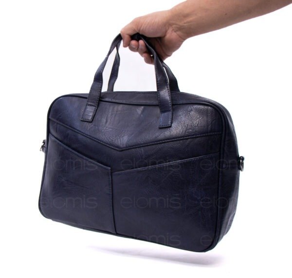 Sac cartable " Fashion Bag " - Bleu foncé – Image 5
