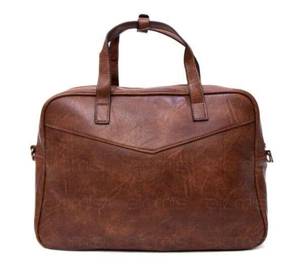 Sac cartable " Fashion Bag " - Marron foncé – Image 7