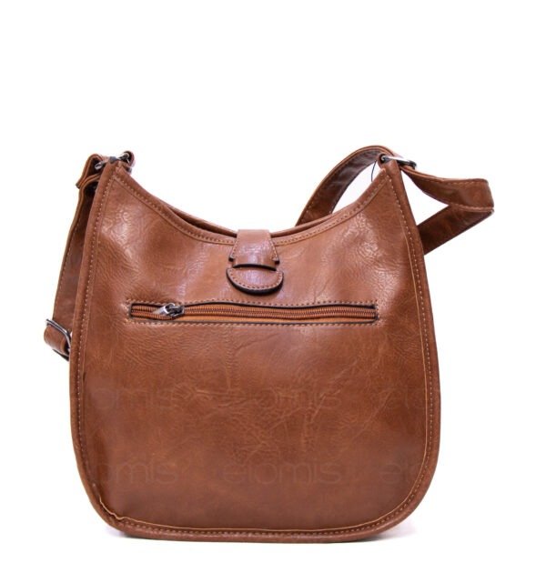 Sac bandoulière " Amalia " avec boucle décorative - Marron – Image 7
