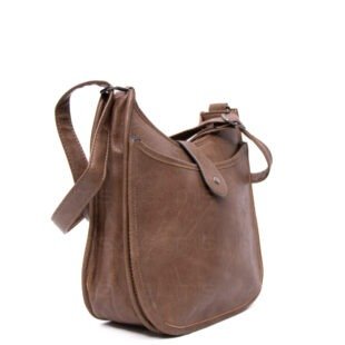 Alternative view of Sac bandoulière " Amalia " avec boucle décorative - Taupe