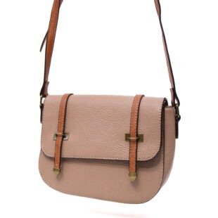 Alternative view of Sac bandoulière " sara fashion bag " moyenne taille - Beige / finitions marron
