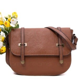 Sac bandoulière " sara fashion bag " moyenne taille - Marron