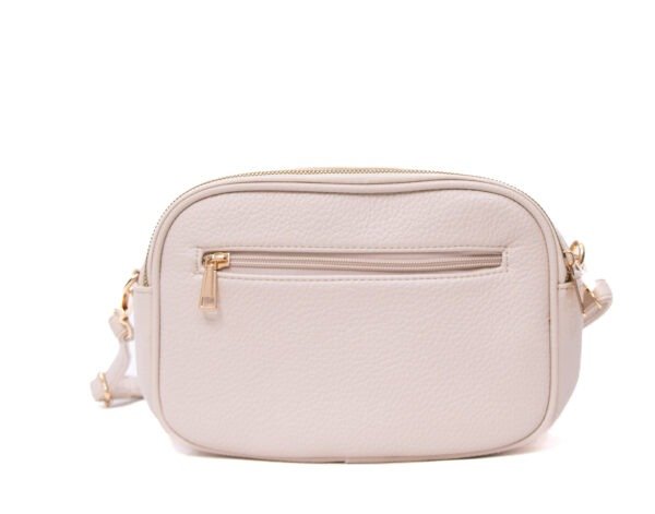 Petit sac arrondi à 4 compartiments "Herbosa" arrondi - Beige – Image 5