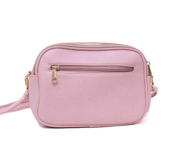Petit sac arrondi à 4 compartiments "Herbosa" arrondi - Rose – Image 4