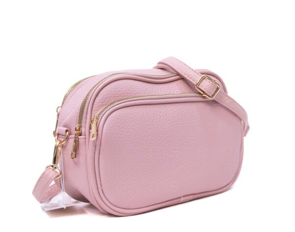 Petit sac arrondi à 4 compartiments "Herbosa" arrondi - Rose