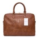 Alternative view of Sac cabas moyenne taille " Haorexi " - Marron