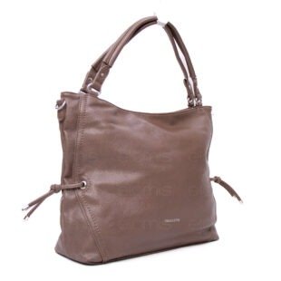 Alternative view of Grand sac " VALENTINI GINO " à triple compartiments interne - Taupe