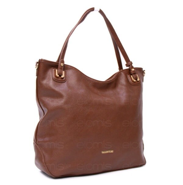 Grand sac " VALENTINI GINO " à triple compartiments interne 2 - Marron – Image 3