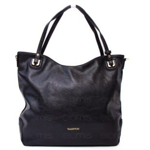 Grand sac " VALENTINI GINO " à triple compartiments interne 2 - Noir