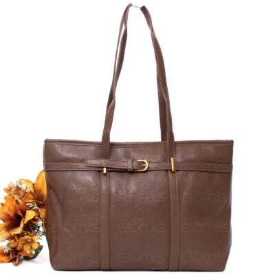 Alternative view of Sac porté épaule" Cinthia" vintage - Marron