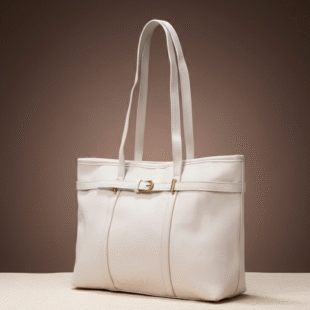 Sac porté épaule" Cinthia" vintage - Crème (Beige clair)