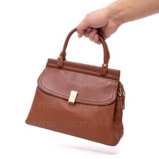 Sac à main " Aurora " moyene taille Vintage - Marron