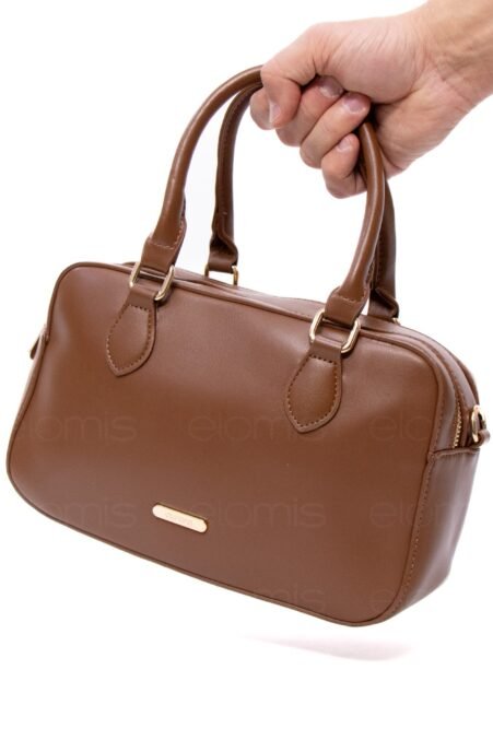 Alternative view of Bowling bag " Aurora " moyenne taille à double compartiments - Marron