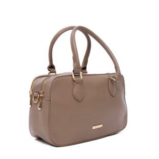 Bowling bag " Aurora " moyenne taille à double compartiments - Taupe