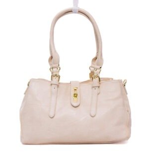 Sac à main " Andi Bag " à triple compartiments - Beige clair