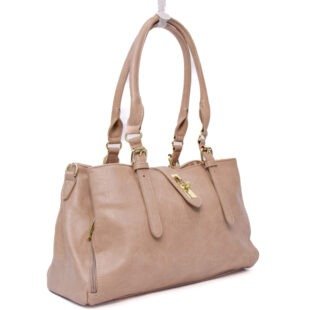 Sac à main " Andi Bag " à triple compartiments - Abricot