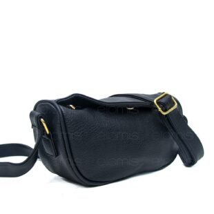 Sac banane " Gelaiya " en bandoulière - Noir