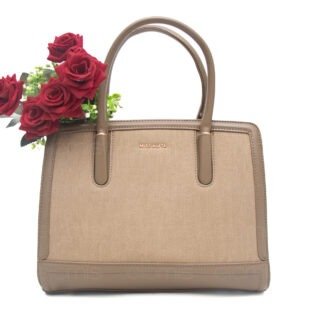Sac à main " Miss Alita " à triple compartiments - Taupe