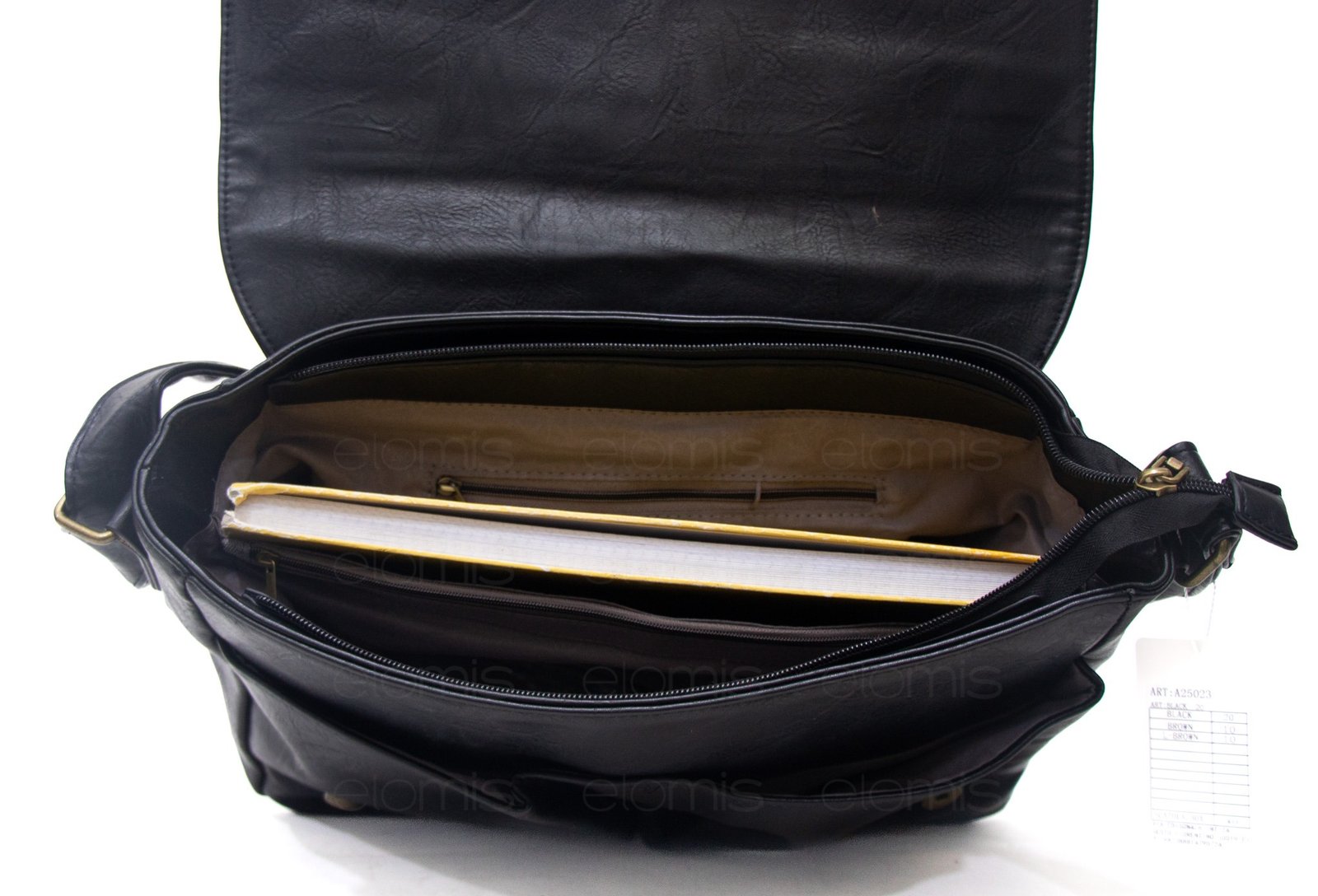 Grand sac Bandoulière / Cartable " HAOERXI " - Noir – Image 11