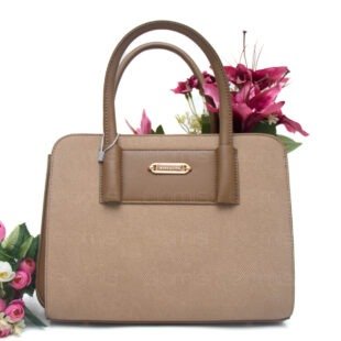 Sac à main " Miss Alita " classique - Taupe