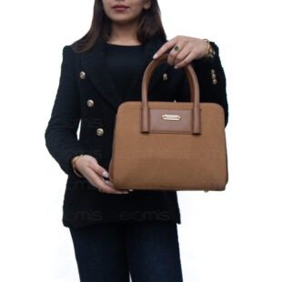 Alternative view of Sac à main " Miss Alita " classique - Marron